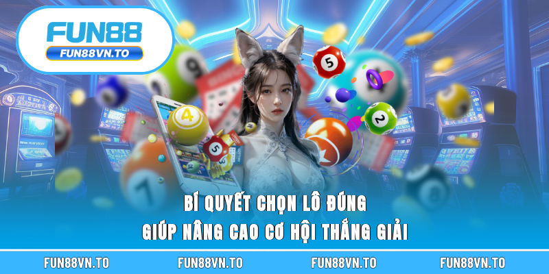 Bí quyết chọn lô đúng giúp nâng cao cơ hội thắng giải