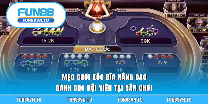 Mẹo chơi xóc đĩa nâng cao dành cho hội viên tại sân chơi